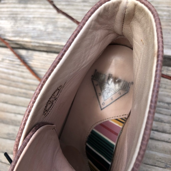 John Fluevog Stripe Splendid Booties - Picture 17 of 17